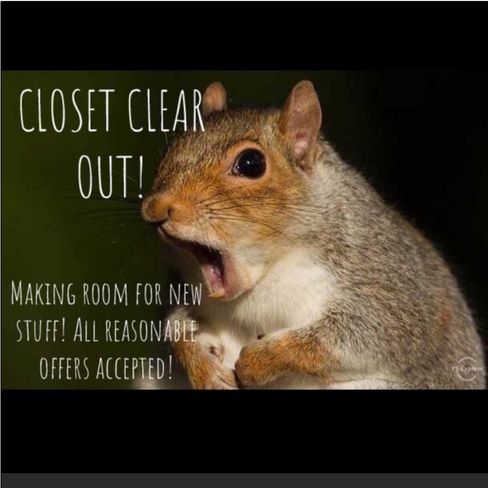 CLOSET CLEAR OUT​​-